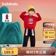 巴拉巴拉童裝男童套裝女童2024秋冬裝加絨拜年服新中式兩件套208424104202