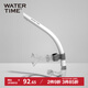 WATERTIME/水川 呼吸管 游泳訓(xùn)練 兒童成人自由泳呼吸器全濕式 白管灰標(biāo)