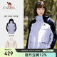 駱駝（CAMEL）[baby同款]風暴戶外暴雨防水沖鋒衣女三合一工裝外套登山服   S