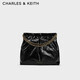 CHARLES&KEITH子母鏈條大容量流浪包單肩包生日禮物七夕禮物CK2-40671449