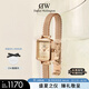 丹尼爾惠靈頓（DanielWellington）DW女士手表復古小方糖鋼帶時尚腕表女節(jié)日禮物送女友DW00100651
