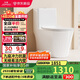 九牧（JOMOO）11383-2-1/31KA-1家用虹吸抗菌雙漩坐便器大沖力節(jié)水馬桶305坑距