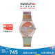斯沃琪Swatch瑞士手表 猩紅的夕陽(yáng) 變色畢業(yè)禮物男女時(shí)尚石英手表 猩紅的夕陽(yáng) SO28Z700