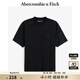 ABERCROMBIE & FITCH【重磅百搭】男裝25夏季經(jīng)典小麋鹿棉質(zhì)圓領(lǐng)短袖T恤KI124-5181 黑色 L (180/108A)