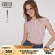 Teenie Weenie小熊女裝毛衣2025夏新款時(shí)髦休閑簡(jiǎn)約學(xué)院POLO領(lǐng)上衣 粉色 M