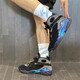 耐克（NIKE）Air Jordan 8 舒適耐用防滑耐磨高幫復古籃球鞋男款黑色 2025年版 305381-006黑色 44