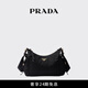 PRADA/普拉達(dá)【禮物】女士Prada Explore Re-Nylon單肩包 黑色