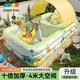 COLORFUN兒童家用充氣游泳池加厚寶寶嬰兒大型充氣水池小孩家庭戲水池大人