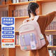 陽光8點(diǎn)書包小學(xué)生兒童背包護(hù)脊減負(fù)減壓1-4年級(jí)女生男孩雙肩包