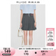 芮鴿大碼 學(xué)院風(fēng)半身裙女減齡2025夏季百搭通勤氣質(zhì)遮肉顯瘦百褶短裙 塵?；?2XL