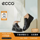愛步（ECCO）樂福鞋男 百搭增高牛皮休閑皮鞋 雅仕男鞋系列207144 黑色39