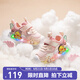 B.Duck小黃鴨童鞋女童運(yùn)動鞋亮燈鞋春秋季兒童學(xué)步鞋寶寶鞋子小童發(fā)光鞋 粉色 24 腳長14.3-14.9cm
