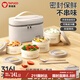 泰福高（TAFUCO）飯盒上班族帶飯餐盒316不銹鋼碗帶蓋便攜微波便當盒食堂打飯T5392