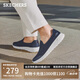 斯凱奇（Skechers）男鞋夏季2025年新款一腳蹬健步鞋透氣休閑運(yùn)動鞋216700