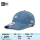 NEW ERA 【七夕禮物】紐亦華MLB軟頂棒球帽NY小標刺繡牛仔彎檐940/920/CC 13094673-藍色 OSFM
