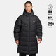 耐克NIKE羽絨服男長款保暖WR 650-D FLD PARKA外套FB8180-010黑L