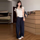 森馬（Semir）韓系chic穿搭白色polo衫正肩短袖t恤女夏季2025新款修身短款上衣 【米白色】【上衣女夏/歐美風(fēng)女 L 55/60kg 【polo衫t恤女/半袖】
