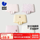 迷你巴拉【5條裝】女童寶寶內(nèi)褲柔軟不易變形不夾pp四角褲衩2025新品