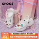 CROCS卡駱馳洞洞鞋泡芙云朵女鞋夏季新款女士增高鞋子高跟鞋涼鞋拖鞋女 云朵/白色（建議拍小一碼） 37 -38(240mm)