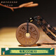 BOYESXSO冰種黑曜石吊墜六字真言平安扣時(shí)來(lái)運(yùn)轉(zhuǎn)大明咒掛件 冰種六字真言平安扣吊墜