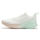 361°跑步鞋女鞋2026夏季潮流百搭舒適透氣網(wǎng)面緩震跑鞋休閑運動(dòng)鞋女 羽毛白/蛋殼綠 38