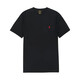 POLO SPORT拉夫勞倫Ralph Lauren小馬標短袖圓領(lǐng)純色T恤男夏 黑色 M 美碼(140-160斤)