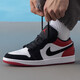 耐克（NIKE）男鞋 2025夏季新款黑紅AJ低幫百搭板鞋 舒適透氣耐磨運(yùn)動(dòng)鞋休閑鞋 IB8971-106 44