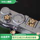 攝侶富士XM5xt50x100vixt30二代相機(jī)快門按鈕xs20xh2s尼康z30zfcz50佳能R50r10熱靴蓋徠卡Q3快門帽配件 櫻花螺紋快門按鈕+櫻花熱靴蓋-純銅（適用按鈕帶孔）