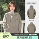 駱駝（CAMEL）【3L輕量硬殼】沖鋒衣男女防風防水透汽涼徒步登山服