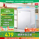 容聲（Ronshen）100升小冰柜減霜家用冷藏冷凍兩用一級能效臥式冷柜頂開門母乳存放小冰箱BD/BC-100MB國家補(bǔ)貼
