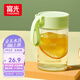 富光清然玻璃杯 高硼硅玻璃水杯子 女生便攜牛奶咖啡高顏值茶杯330ml