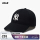 MLB帽子男女軟頂棒球帽虞書欣明星同款運動鴨舌帽3ACP6601N-50BKS-F