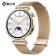 酷仕族適用華為GT5/GT4/GT3/GT2/pro/watch5/4/3/watch4pro表帶米蘭尼斯表帶磁吸表帶金屬鋼帶腕帶 【淺金色（18mm）】41mm表盤丨雙磁吸