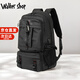 Walker Shop雙肩包男【防水牛津布】商務(wù)旅行大容量電腦背包休閑潮流通勤包 黑色特大號80L