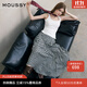 moussy 女裝新品文藝感不規則格紋半身裙028ISA30-3021 165花紋灰色 S