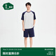 松山棉店小輕松睡衣套裝莫代爾棉夏季薄款短袖家居服男士-灰色XL