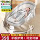 泰美高（Trimigo）哄娃神器搖搖椅嬰兒電動(dòng)搖椅搖籃新生兒見面禮寶寶禮盒哄睡神器 寶寶滿月禮物嬰兒搖籃搖搖床-灰