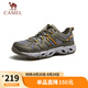 駱駝（CAMEL）輕量排水透氣軟彈免系水陸兩棲溯溪涼鞋男 G15S307048 綠色 43 