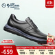 金利來(lái)（Goldlion）男鞋商務(wù)休閑鞋時(shí)尚簡(jiǎn)約柔軟舒適休閑皮鞋G521310530AAA-黑色