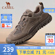 駱駝（CAMEL）登山鞋男防滑戶(hù)外徒步運動(dòng)休閑鞋男新款透氣男士復古鞋子 G13A370005 卡其 42