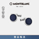 萬寶龍MONTBLANC大班系列銀色袖扣112906【禮物】