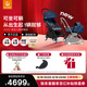StokkeYOYO3 bassinet6+ 全能型嬰兒推車可折疊遛娃神器嬰兒車可坐可躺 YOYO3 bassinet 6+法航藍(lán) 黑色車架