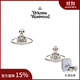 薇薇安·威斯特伍德（Vivienne Westwood）西太后 mini土星耳釘  NANO SOLITAIRE 單鉆耳環(huán) 男女情侶 銀色