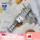 卡西歐（CASIO）【七夕禮物】手表女士SHEEN小酒桶羅馬數(shù)字送女友時(shí)尚優(yōu)雅腕表 SHE-4564D-7AUPRC優(yōu)雅銀白