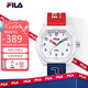 斐樂（FILA）七夕禮物復(fù)古老爹風(fēng)男生女生初高中學(xué)生手表靜音經(jīng)典配色腕表6694