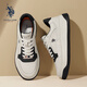 U.S. POLO ASSN.保羅男鞋時(shí)尚小白鞋子男士百搭舒適休閑鞋經(jīng)典透氣板鞋
