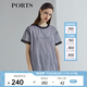 PORTS寶姿女裝短袖襯衫(不含內(nèi)襯）LL8B115KCX009 黑色 M (6)