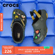 crocs卡駱馳秋冬新品經(jīng)典特林暖棉洞洞鞋秋冬男鞋戶外休閑棉鞋|207936 橄欖色-3J5 41 /42(260mm)