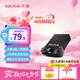 閃迪（SanDisk）128GB USB3.2 U盤 CZ430酷豆 黑色 讀速400MB/s 車載U盤 文件加密 小巧便攜優(yōu)盤