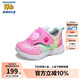 Skechers斯凱奇寶寶童鞋燈鞋女童魔術(shù)貼閃燈鞋小童休閑運動(dòng)鞋302698N